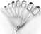 Spring Chef Stainless Steel Measuring Spoons Set of 8 with Leveler, Metal TeaspoonTablespoon Measuring Spoons for DryLiquid Ingredients, Fits in Spice Jars - Kitchen Gadgets For BakingCooking.
