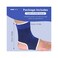 Haysandy 4 Pieces/ 2 Pair Kids Ankle Support Brace Elastic Kids Compression Socks Knitted Ankle Sleeve for Jogging Running Fitness (Dark Blue,10-15 Years.
