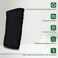 Ezebesta Compost Bin Odor Filters for Food Waste Caddy Replacement Rectangle Activated Carbon Filters for Indoor Kitchen Compost Bucket (Pack of 7.