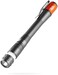 NEBO Inspector 500Pen Light, 500 Lumen LED Rechargeable Pocket Size Pen Flashlight with Steel Pocket Clip, USB Charging Cable, IPX7 Waterproof, and Magnetic Base, Gunmetal Gray.