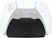 PlayVital Solid Black Controller Display Stand for ps5,Gamepad Accessories Desk Holder for ps5 Controller with Rubber Pads.