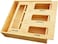 SpaceAid Bag Storage Organizer for Kitchen Drawer, Bamboo Organizer, Compatible with Gallon, Quart, Sandwich and Snack Variety Size Bag (1 Box 4 Slots.