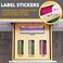 SpaceAid Bag Storage Organizer for Kitchen Drawer, Bamboo Organizer, Compatible with Gallon, Quart, Sandwich and Snack Variety Size Bag (1 Box 4 Slots.