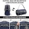 MIER Large Duffel Backpack Sports Gym Bag with Shoe Compartment, Heavy Duty and Water Resistant.
