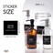 v2croft 144 PCS Minimalist Laundry Room Labels Set, Water Resistant Stickers,Water/Oil Resistant Stickers for Laundry Room, Linen Closet Home Bathroom and The Beauty Organization（Black.