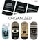 v2croft 144 PCS Minimalist Laundry Room Labels Set, Water Resistant Stickers,Water/Oil Resistant Stickers for Laundry Room, Linen Closet Home Bathroom and The Beauty Organization（Black.