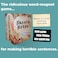 Ransom Notes - The Ridiculous Word Magnet Party Game, 3Players.