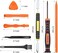 Jorest Cleaning Repair Tool Kit for PS4 PS3 PS5 Xbox One/360, PH0 T6 T8 T10 Torx Security Screwdriver for ControllerConsole, with Crowbars Tweezers.