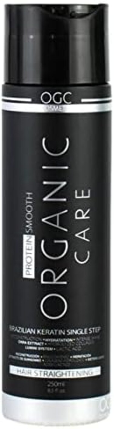 OGC Cosmetics Brazilian Keratin Treatment Complex Blowout - Organic Care Cosmetics - 8. 5 fl oz (250ml- Hair Straightening.