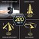 Blue Marble NATIONAL GEOGRAPHIC Rocket Launcher for Kids &ndash; Patent-Pending Motorized Air Rocket Toy, Launch up to 200 ft. with Safe Landing, Kids Outdoor ToysModel Rockets, Gifts for Boys and Girls, Sp