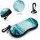 ZAXMEY Sunglasses Soft Case with Carabiner Ultra Light Neoprene Zipper Eyeglass.