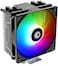 مبرد المعالج ID-COOLING SE-214-XT ARGB، 4 أنابيب حرارية، مبرد هواء المعالج، إضاءة RGB قابلة للتحكم، مزامنة مع اللوحة الأم (موصل 5 فولت 3 دبابيس، مروحة المعالج متوافقة مع Intel/AMD، LGA 1700).
