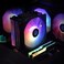مبرد المعالج ID-COOLING SE-214-XT ARGB، 4 أنابيب حرارية، مبرد هواء المعالج، إضاءة RGB قابلة للتحكم، مزامنة مع اللوحة الأم (موصل 5 فولت 3 دبابيس، مروحة المعالج متوافقة مع Intel/AMD، LGA 1700).