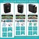 woolsche Paper Shredder, 12-Sheet Cross Cut with 5. 55-Gallon Basket, P-4 Security Level, 3-Mode Design Shred Card/CD/Staple/Clip, Heavy Duty with Jam Proof System, Paper Shredder for Office (ETL.