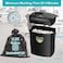 woolsche Paper Shredder, 12-Sheet Cross Cut with 5. 55-Gallon Basket, P-4 Security Level, 3-Mode Design Shred Card/CD/Staple/Clip, Heavy Duty with Jam Proof System, Paper Shredder for Office (ETL.