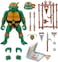 Super7 Teenage Mutant Ninja Turtles Michelangelo - ULTIMATES. 7 in Scale Action Figure.