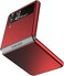 Cresee Case for Samsung Galaxy Z Flip 3 5G 2021, Slim Fit Matte PC Cover Phone Case for Galaxy Z Flip3 - Red.