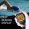 
		 dretec Format: Kitchen Digital Stopwatch Timer Waterproof Backlight Alarm Calender for Swimming Running Training Kids Coaches Black.