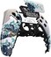 eXtremeRate The Great Wave Touchpad Front Housing Shell Compatible with ps5 Controller BDM-010, DIY Replacement Shell Custom Touch Pad Cover Faceplate Compatible with ps5 Controller.