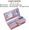 SENDEFN Wallets for Women Genuine Leather Credit Card Holder with RFID Blocking Large Capacity Wristlet.