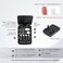 Kiorafoto Multi-Functional Compact Cable Card with 22" USB-C CableUSB-A/Micro-USB/Light/OTG USB Adapter Kit Cable Convertor Storage Box for Traveling Phone Pad Charging PC Computer Data Transfer.
