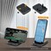 Kiorafoto Multi-Functional Compact Cable Card with 22" USB-C CableUSB-A/Micro-USB/Light/OTG USB Adapter Kit Cable Convertor Storage Box for Traveling Phone Pad Charging PC Computer Data Transfer.