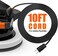 THINKWORK Buffer Polisher,10 Inch Car Polisher Sets with 4 Buffing and Polishing Bonnets,6 Variable Speed 1500-3600 RPM,Double Handle, Ideal for Car Waxing.