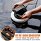 THINKWORK Buffer Polisher,10 Inch Car Polisher Sets with 4 Buffing and Polishing Bonnets,6 Variable Speed 1500-3600 RPM,Double Handle, Ideal for Car Waxing.