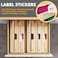 SpaceAid WrapNeat 3 in 1 Wrap Organizer with Cutter and Labels, Plastic Wrap, Aluminum Foil and Wax Bamboo Dispenser for Kitchen Storage Organization Holder for 12" Roll (Natural.