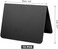 Thyores 12 Pack 4"x3"Mini Chalkboard Signs for Chalk Sign, Easy to Write and Wipe Out - ​Food Labels - Buffet - Tables - Small Chalkboard Sign.