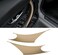 أغطية مقابض سحب الأبواب البديلة من JDMON لسيارات BMW F30 F35 320i 320Li 328i 328Li 335i 335Li M3 2012-2018 428i، 435i M4 F32 F36 2014-2017 أغطية مقابض الأبواب الداخلية اليسرى واليمنى (بيج).