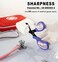 MEUUT 3 Pack PenlightMedical Scissors One 8 Inches Patented Trauma Shears Two LED Pen light with Four Batteries Bandage Scissor for Nurse, First Aid, EMT, Doctor.