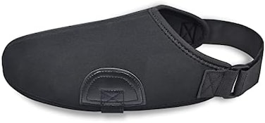 ELCYCO Motorcycle Gear Shift Pads, Motorbike Boots Accessories Windproof Protective Riding Warm Shoe Cover, Black, Large Wide Women/Large Wide Men.