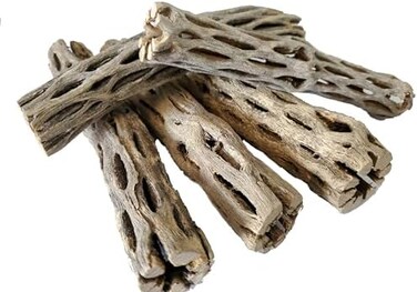 SoShrimp Natural Cholla Wood for Aquarium Decoration Shrimp and Fish Tank (6 Inch (5 Pack.