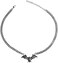 KURTCB Bat Necklace Gothic Punk Cool Heavy Chain Choker Animal Wing Pendant Necklace for Women Girls Halloween Jewelry.