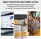 UOKHO 30 Sheets Transparency Film Paper, 8. 5x11 Inches Transparent Film for Ink Jet Printer, 100% Transparencies Printing Transparent Film Sheets for Overhead Projector, Silk Screen Printing.
