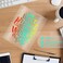 UOKHO 30 Sheets Transparency Film Paper, 8. 5x11 Inches Transparent Film for Ink Jet Printer, 100% Transparencies Printing Transparent Film Sheets for Overhead Projector, Silk Screen Printing.