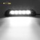 Partsam 2Pcs 8&rdquo; RV Porch Lights 12V IP67 Waterproof Utility Strip Lights Bar Surface Mount for Motorhome Caravan Camper Boat Marine Black Housing.