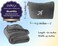 BlueHills Travel Blanket Pillow in Mini Soft Case Premium Plush Airplane Blanket Soft Bag Compact Pack with Luggage Belt and Backpack Clip - Grey Gray M01.