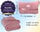 BlueHills Travel Blanket Pillow in Mini Soft Case Premium Plush Airplane Blanket in Soft Bag Compact Pack with Luggage Belt and Backpack Clip - Dusty Rose Pink M02.