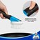 MR.SIGA MR. SIGA Soap Dispensing Dish Brush Storage Set, Kitchen Brush with Holder for Pot Pan Sink Cleaning.