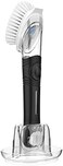MR.SIGA MR. SIGA Soap Dispensing Dish Brush Storage Set, Kitchen Brush with Holder for Pot Pan Sink Cleaning.
