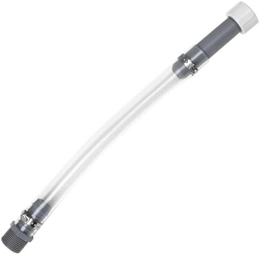 mapleza 14" Clear Racing Fuel Hose, Compatible with VP Racing, Jegs, LC2 and Scribner, Improved Filter Design.
