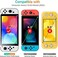 iVoler Pack of 4 Tempered Glass Compatible with Nintendo Switch OLED Model 7 Inch Model 2021, with Free Installation Kit, Screen Protector &ndash; 9H Glass &ndash; Scratch-Resistant &ndash; Bubble-Free.