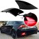 KENRTIR Smoked Lens LED Bumper Reflector Lights Tail Brake Rear Fog Lamps For 2014-2020 Lexus IS250 IS350 IS200t IS300.
