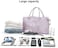HYC00 Travel Duffel Bag,Sports Tote Gym Bag,Shoulder Weekender Overnight Bag for Women.
