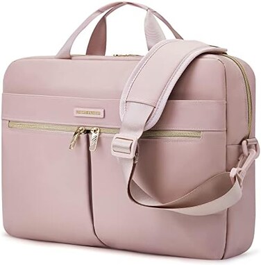 LIGHT FLIGHT 15. 6/17. 3 Inch Laptop Bag, Briefcase for Women, Large Laptop Case Computer Bag Office Travel Business, Nylon.