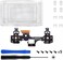 eXtremeRate Tactile Version Clicky Hair Trigger Kit for PS4 Controller Shoulder Buttons, Custom Tactile Bumper Trigger Buttons for PS4 Slim Pro Controller, Mouse Click Kit for PS4 Controller CUH-ZCT2.