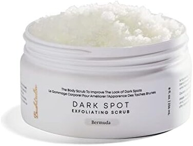 Bushbalm Dark Spot Exfoliating Scrub - Natural Body Scrub Exfoliant to Hydrated, Soften and Enhance Glow in Skin - Bermuda 236 ml.