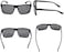 نظارات شمسية رياضية مستقطبة للرجال من NIEEPA، إطار مربع NP1007